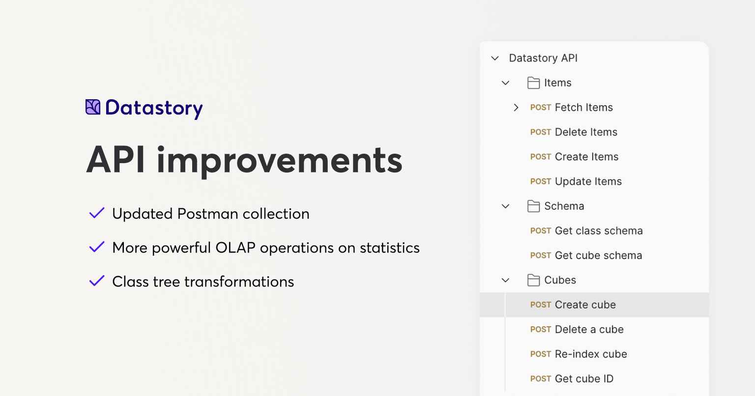 Product Updates – The Datastory Changelog