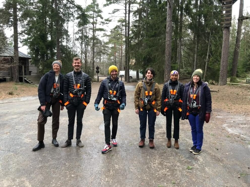 Datastory team working together